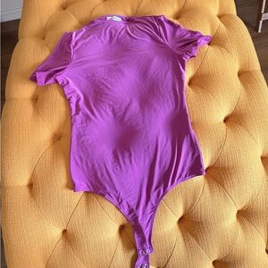 Purple Short Sleeve Bodysuit